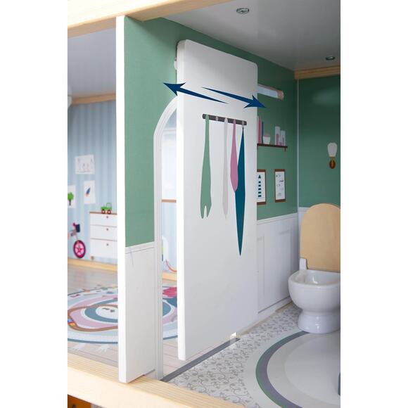 Small Foot Wooden Toys Urban Villa Doll House Playset Collection - Picture 10 of 16